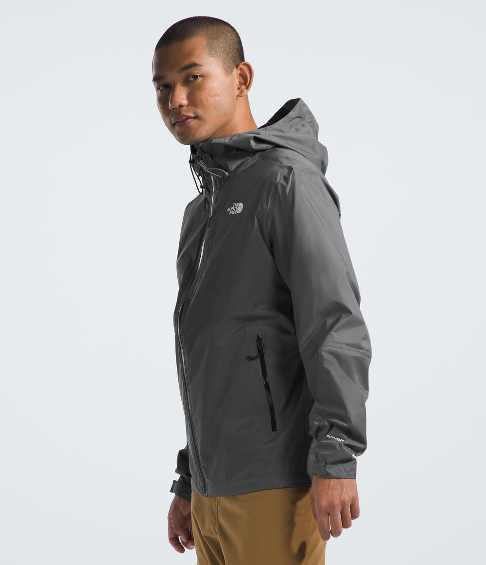 The North Face Alta Vista jacket pit-zip venting helps regulate temperature on the trail.