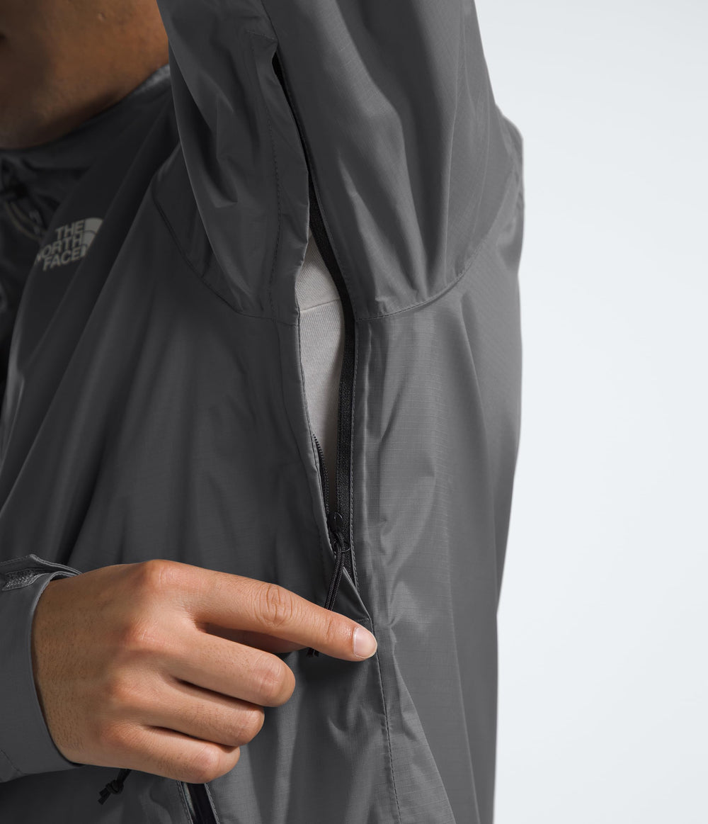 The North Face Alta Vista jacket side pocket provides quick-access storage on expeditions.
