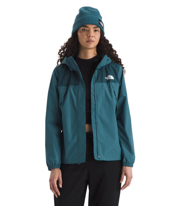 The North Face Antora jacket front view for daily rain-ready wear