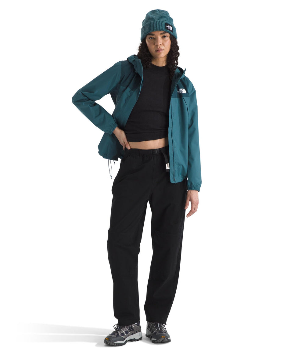 The North Face Antora stormflap pockets for secure hand storage