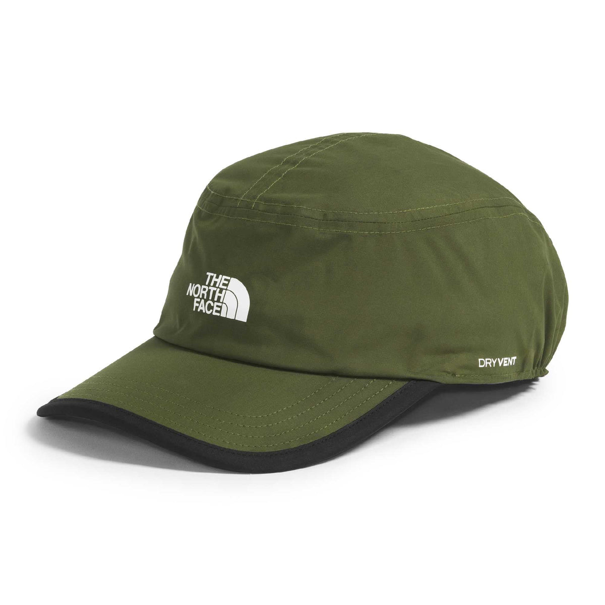 The North Face Antora Rain Hat highlights waterproof DryVent fabric for rainy treks