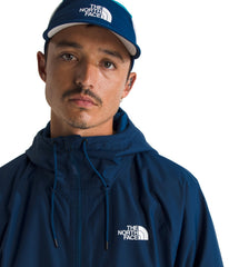 The North Face Antora Rain Hoodie Estate Blue waterproof fabric seam-sealed for rainy days