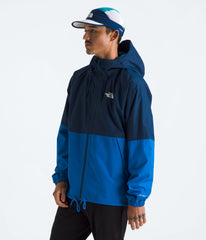The North Face Antora Rain Hoodie Estate Blue zip pockets offer secure storage