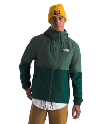 The North Face Antora Rain Hoodie front view for all weather protection on commutes