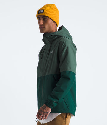 The North Face Antora Rain Hoodie secure-zip pockets keep essentials dry during travel