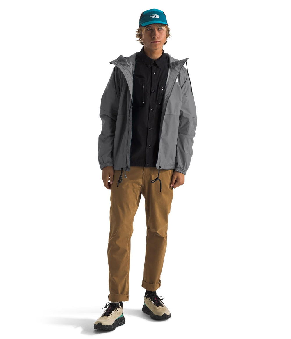 The North Face Antora Rain Hoodie secure-zip pockets for valuables