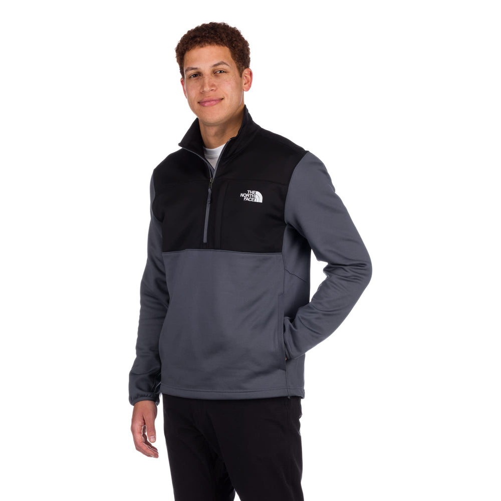 The North Face Astro Ridge fabric close-up highlighting durable recycled polyester.