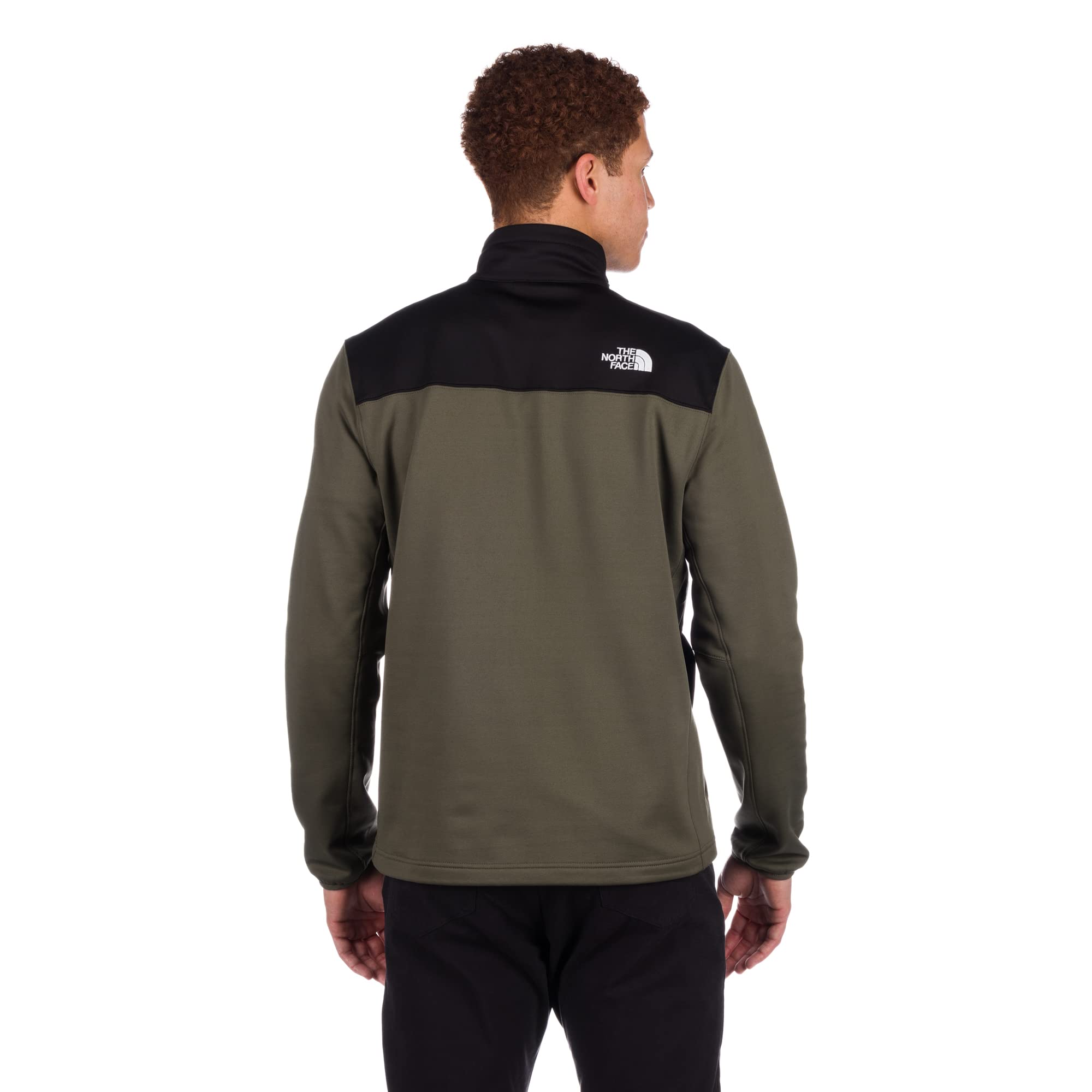 The North Face Astro Ridge ¼ Zip on trail offers versatile midlayer warmth.