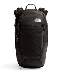The North Face Basin 24L daypack front view for day hikes with accessible storage.