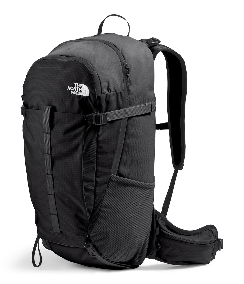 The North Face Basin 36L backpack side view highlighting comfortable carry with padded straps