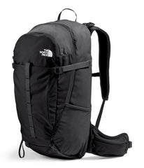 The North Face Basin 36L backpack side view highlighting comfortable carry with padded straps