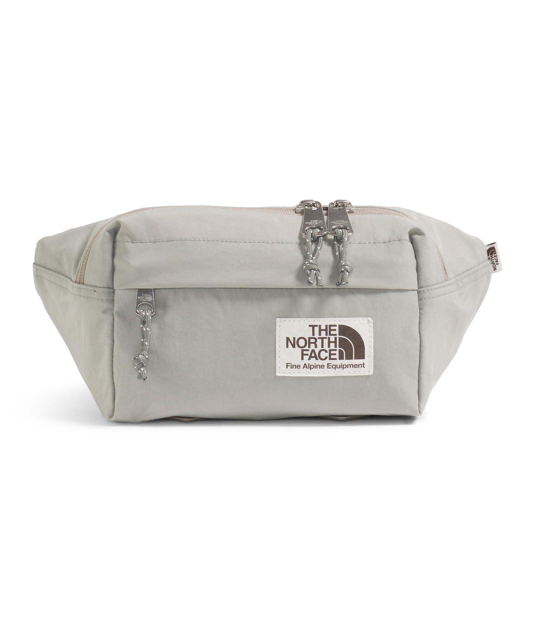 The North Face Berkeley Lumbar Bag water-repellent finish helps protect valuables in light rain