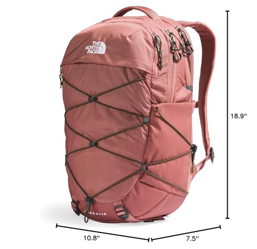 The North Face Borealis side view highlights comfort features for travel and school.