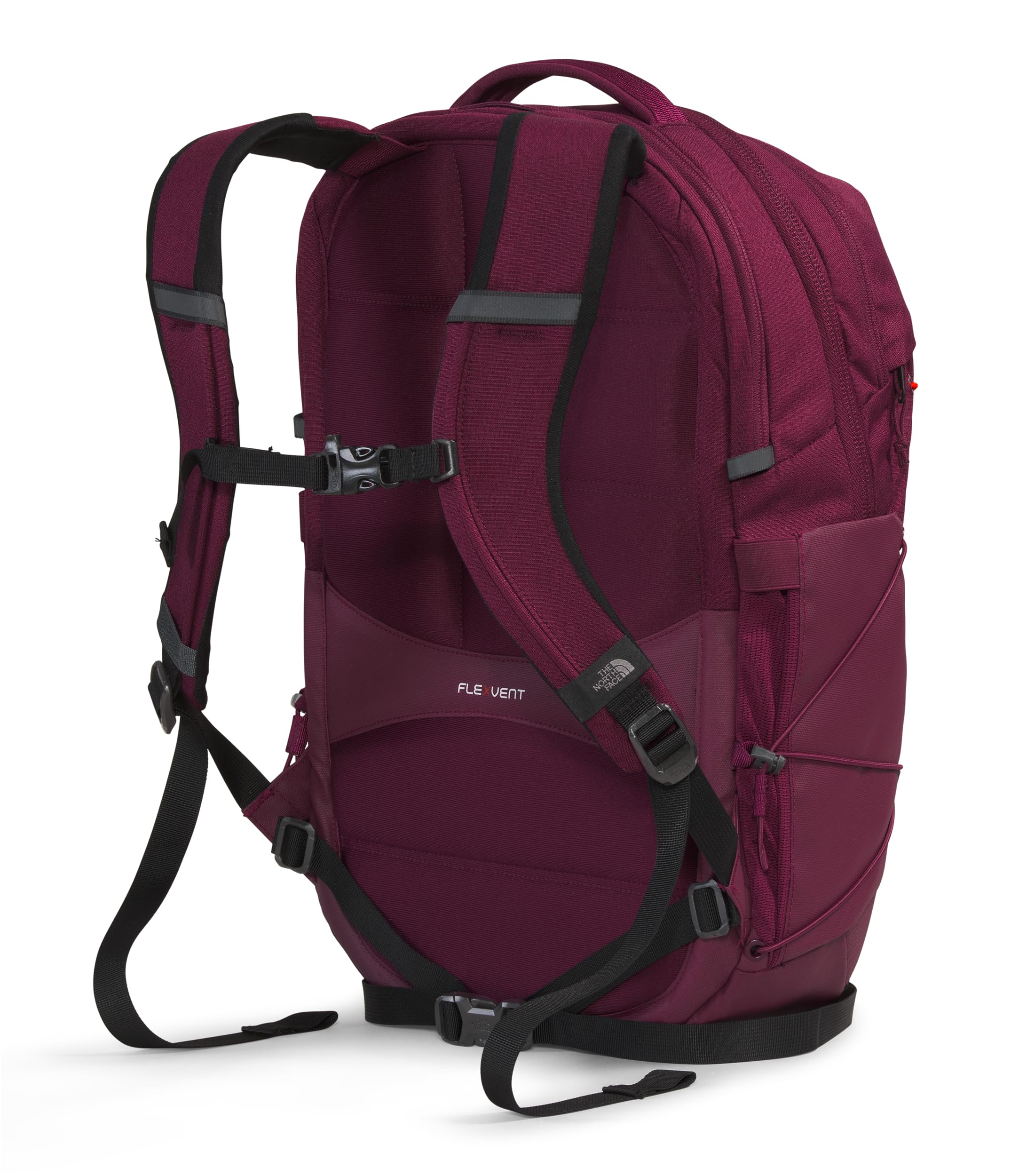The North Face Borealis laptop compartment view demonstrates protected space for a laptop.