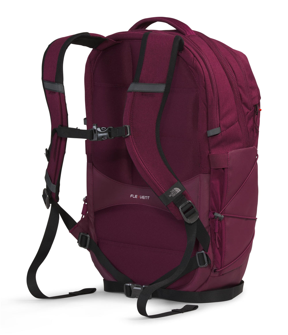 The North Face Borealis laptop compartment view demonstrates protected space for a laptop.
