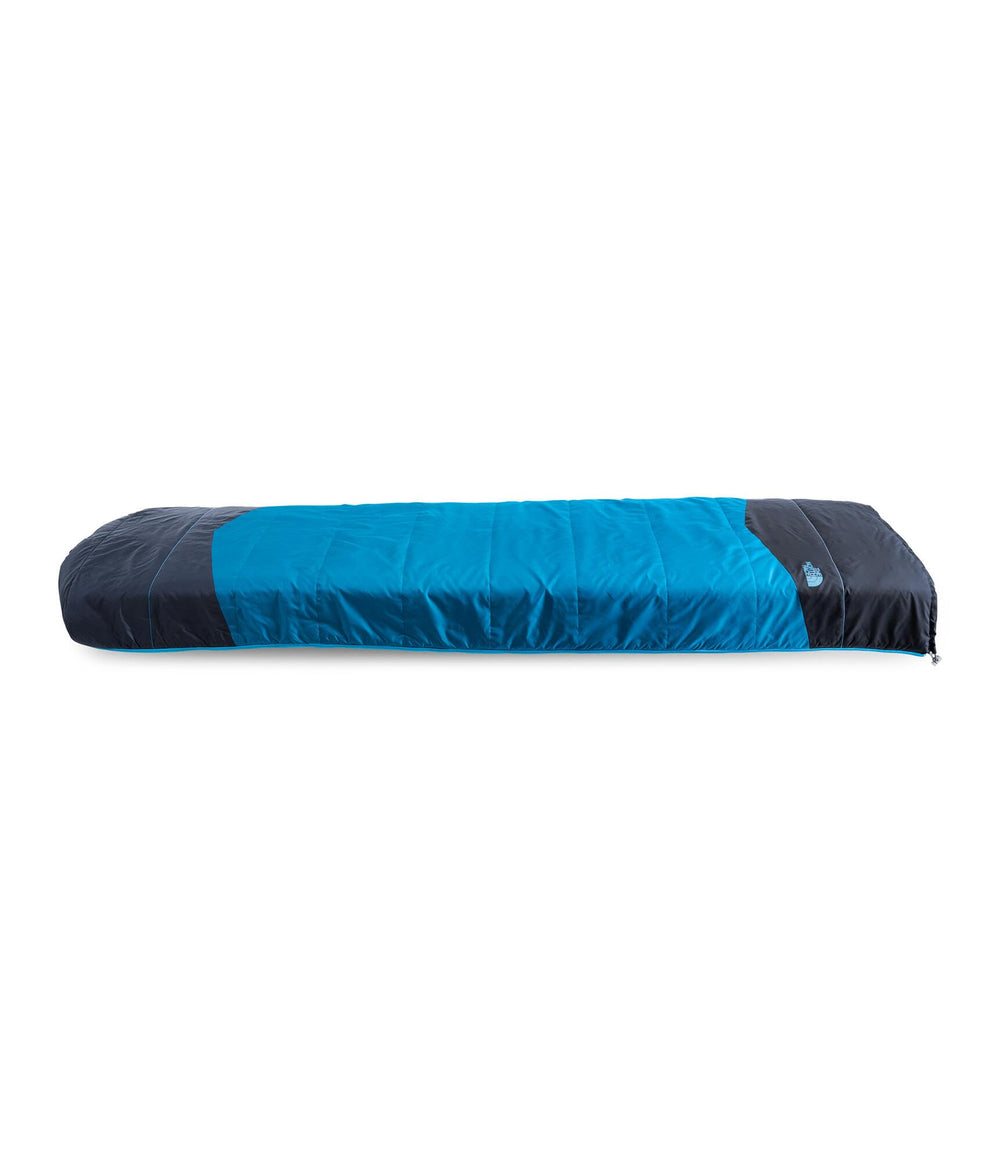 The North Face Dolomite One 15F-fleece-lined-mid-layer emphasizes cozy warmth on cold camps.