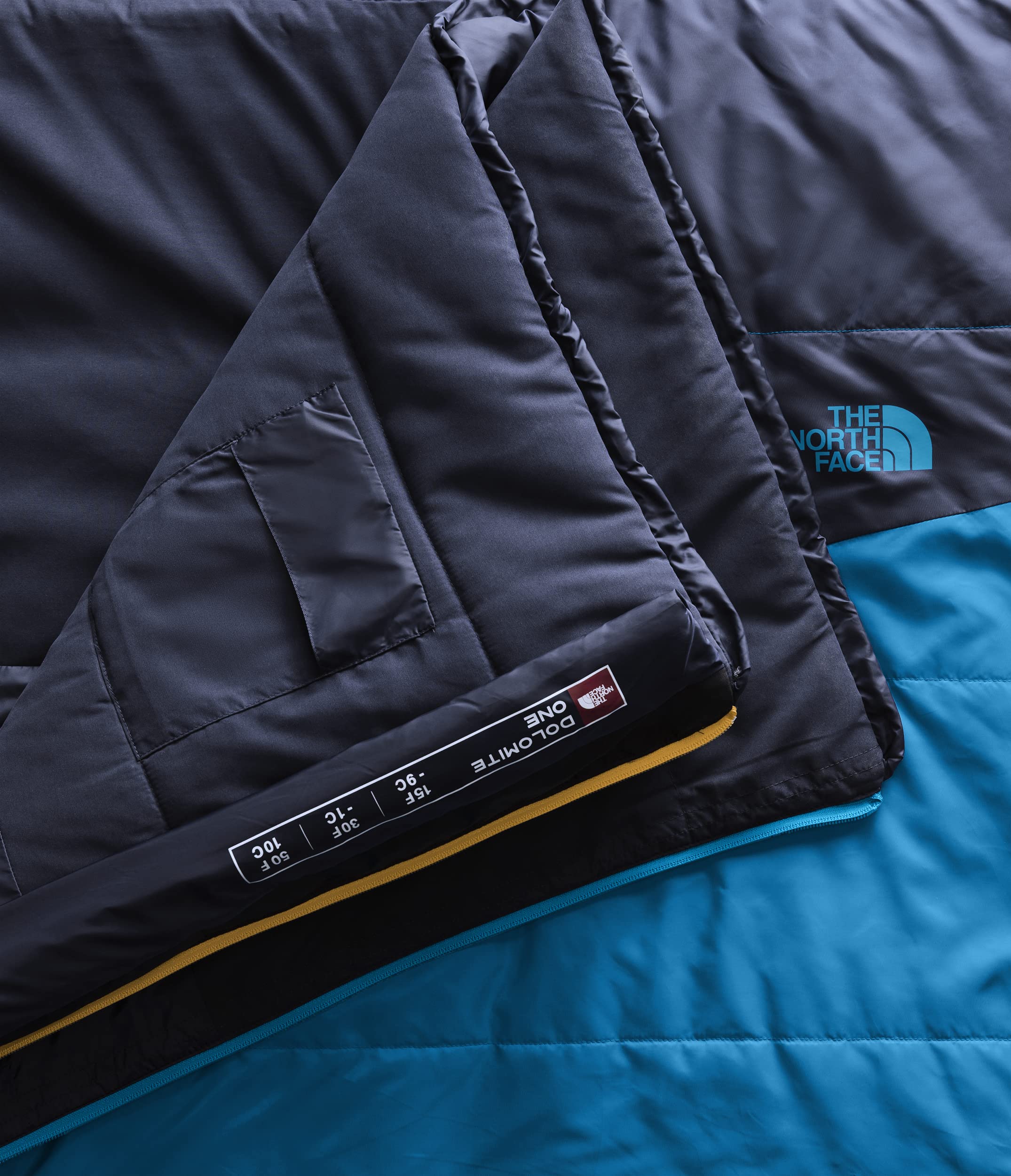 The North Face Dolomite One 15F-long-size fits taller campers for roomy nights.