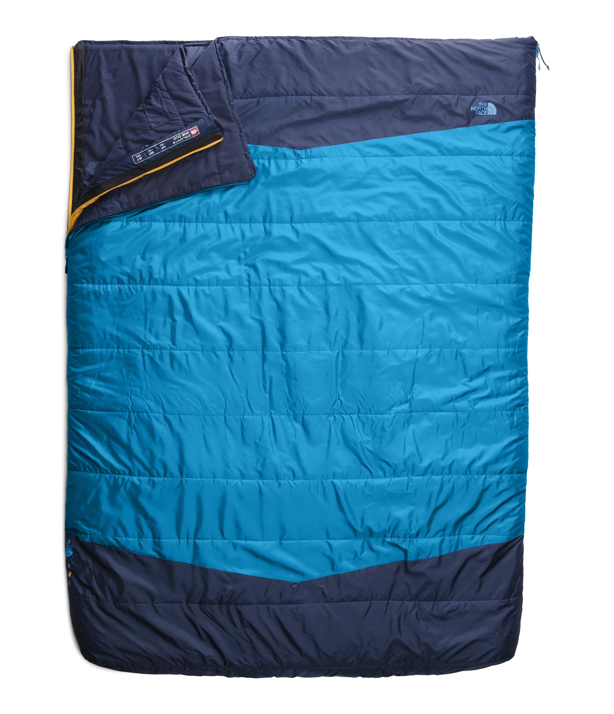 The North Face Dolomite One top-layer venting for comfortable night airflow.