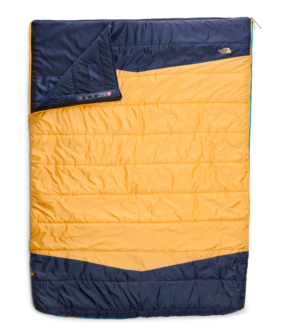 The North Face Dolomite One rectangular design offers space for two sleepers.