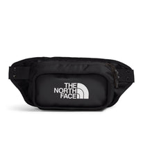 The North Face Explore Hip Pack front view showing compact 3L storage for everyday carry