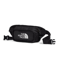 The North Face Explore Hip Pack strap detail featuring durable webbing and comfortable fit