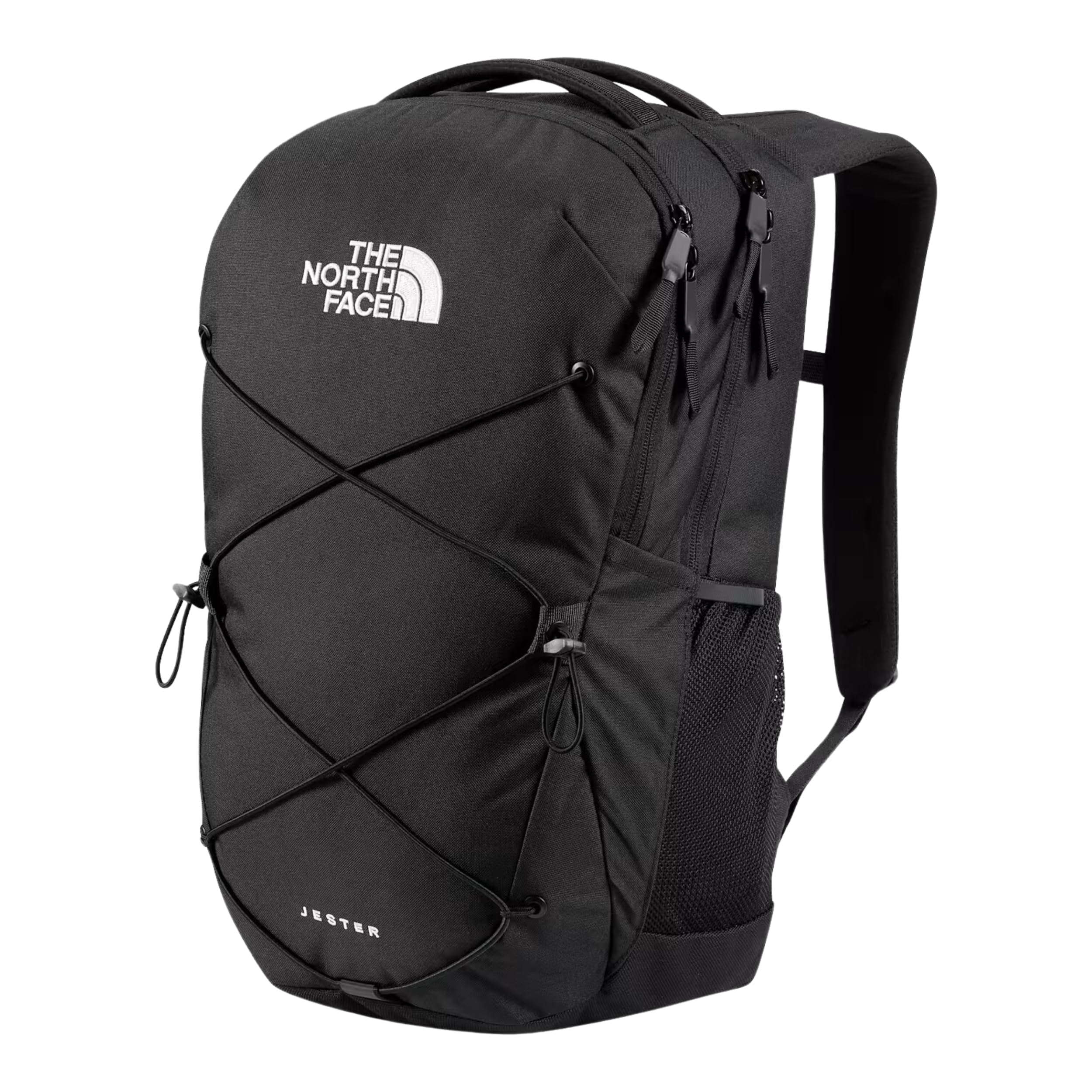 The North Face Jester back panel breathes for cool, breathable commuting.