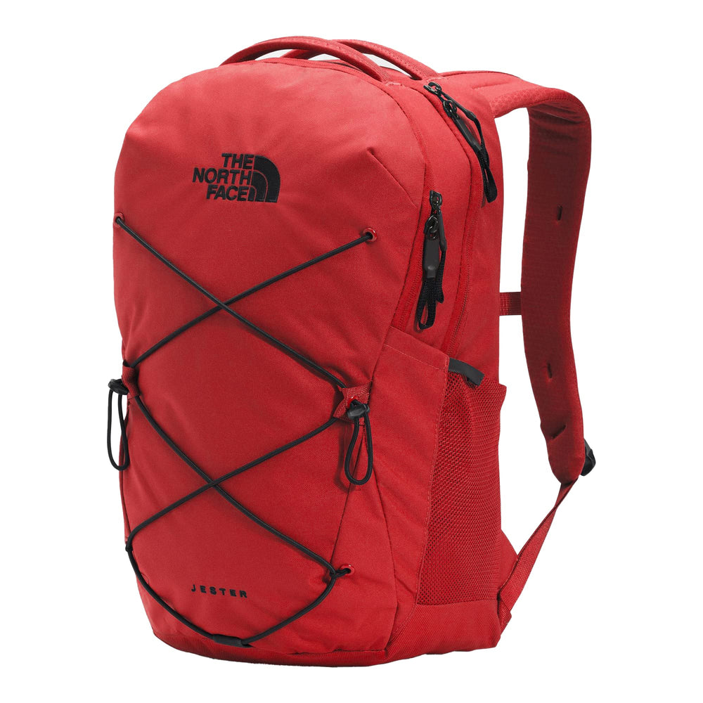 The North Face Jester laptop sleeve demonstrates 16-inch protection for school devices.