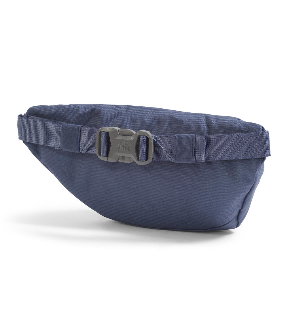 The North Face Jester Lumbar Pack external zip pockets secure valuables during commutes.