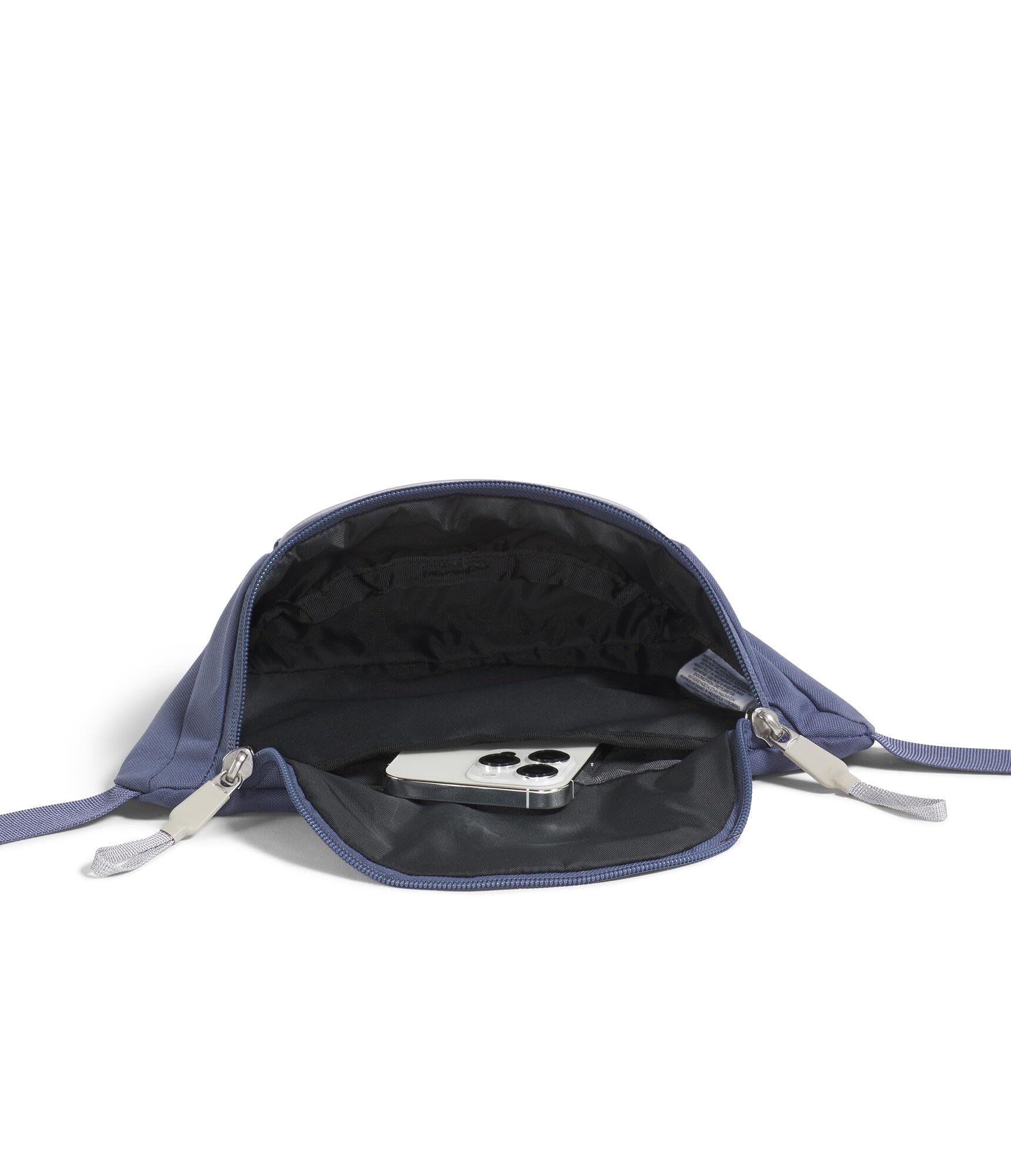 The North Face Jester Lumbar Pack water-repellent finish helps protect your essentials in light rain.