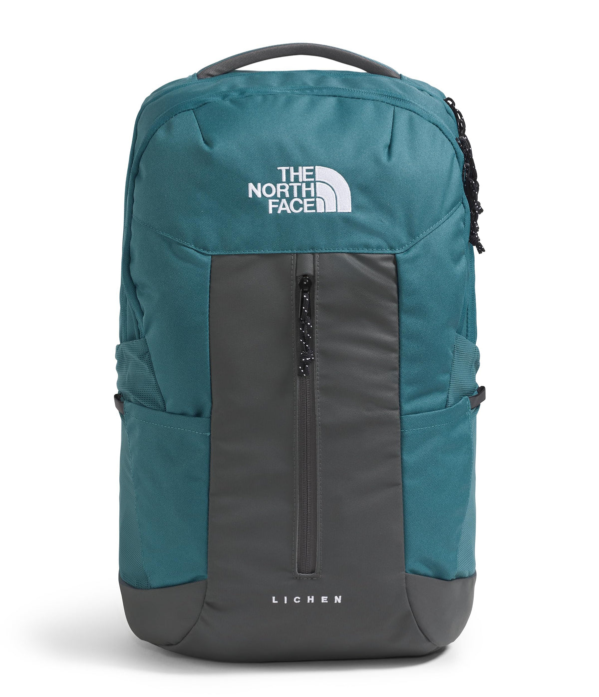 The North Face Lichen Daypack showing commuter ready center-front pouch for quick access.