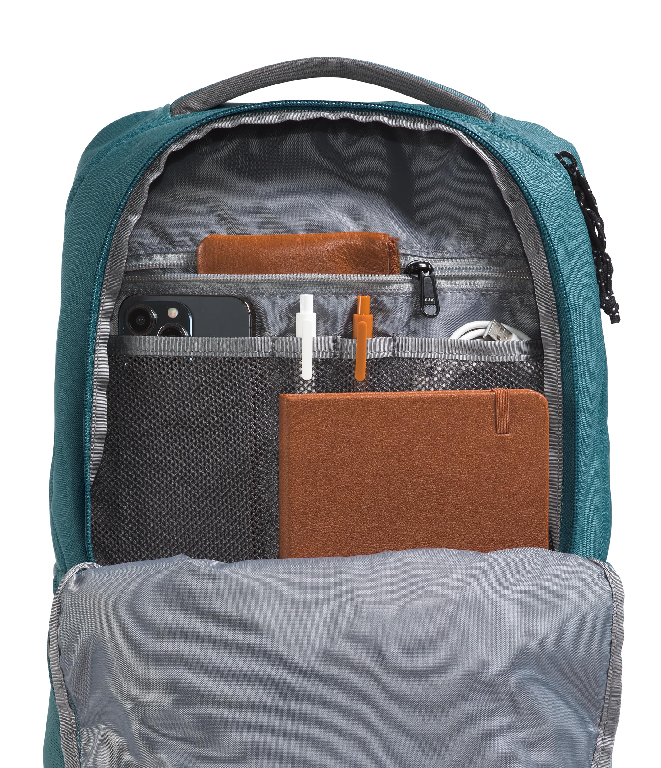The North Face Lichen Daypack with FlexVent suspension for comfortable carrying.
