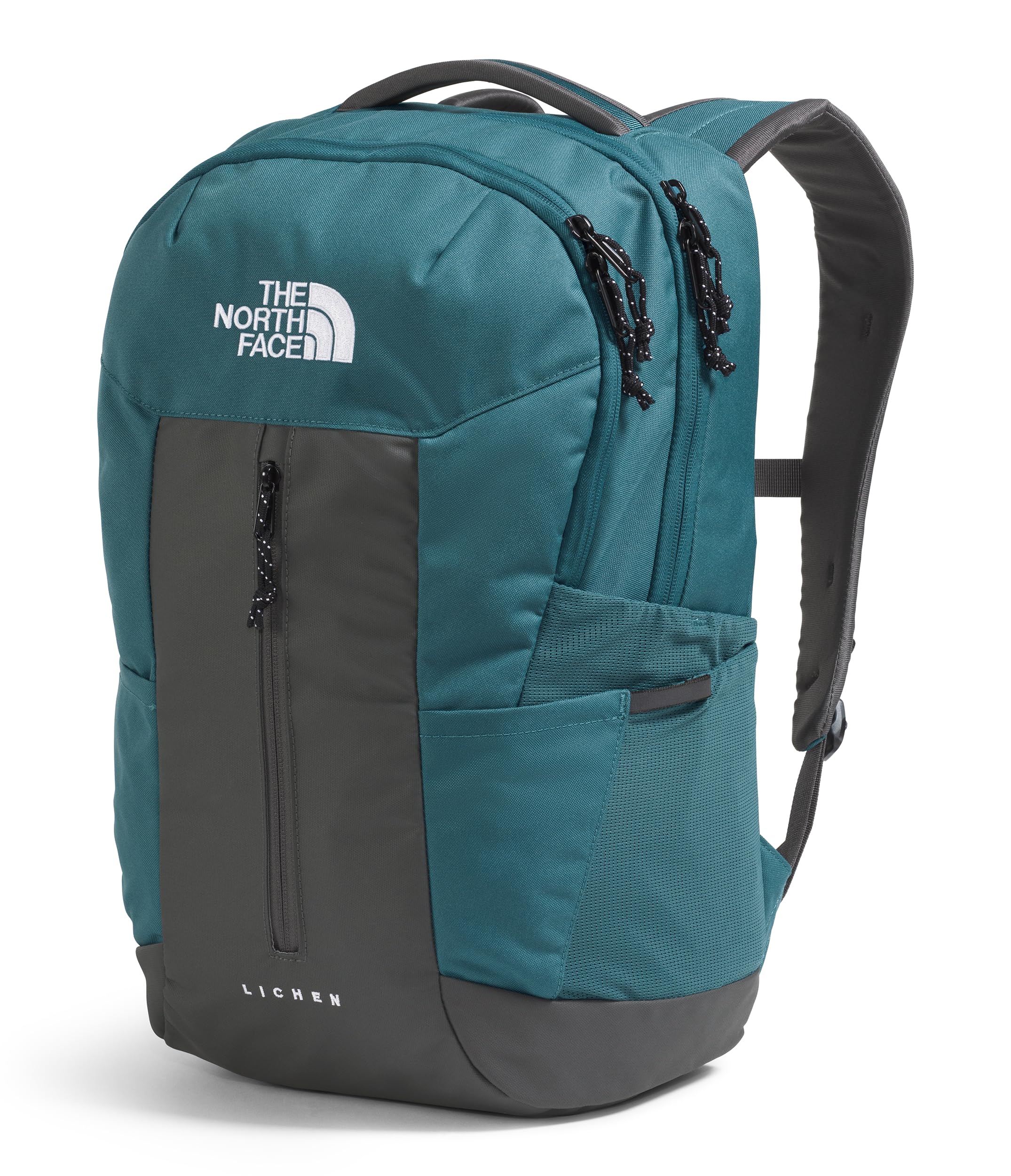 The North Face Lichen Daypack front organization with internal pockets.