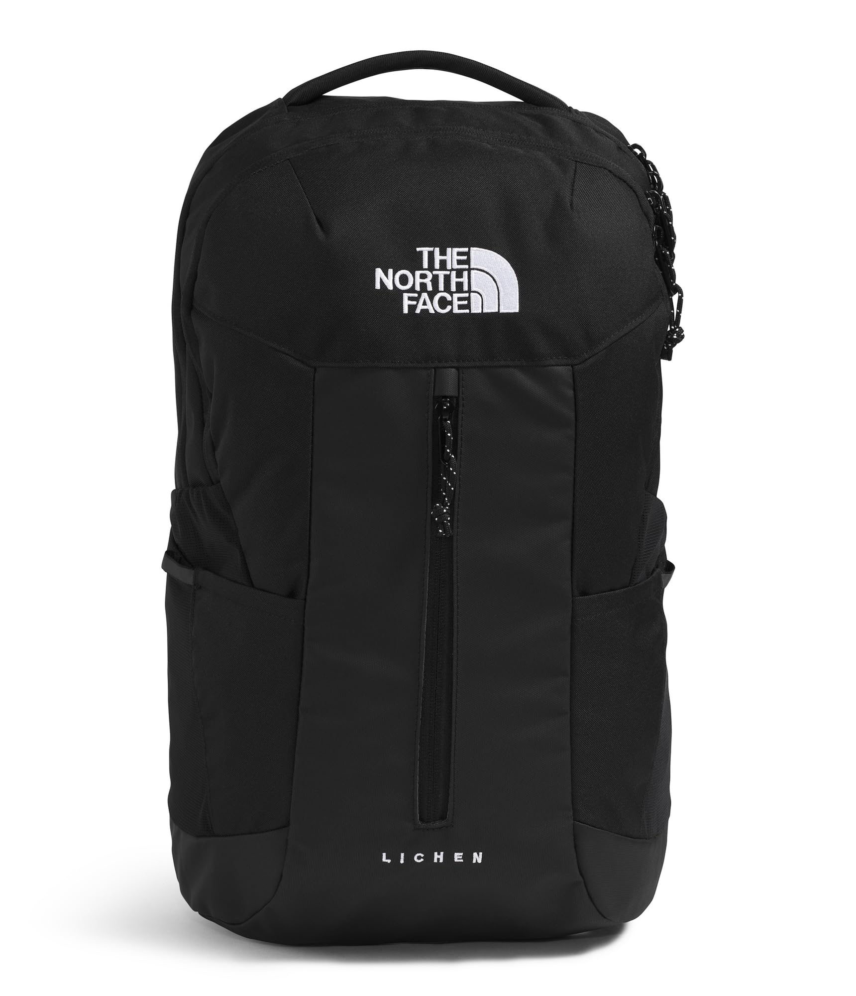 The North Face Lichen Daypack front view highlights organized pockets for daily commuting