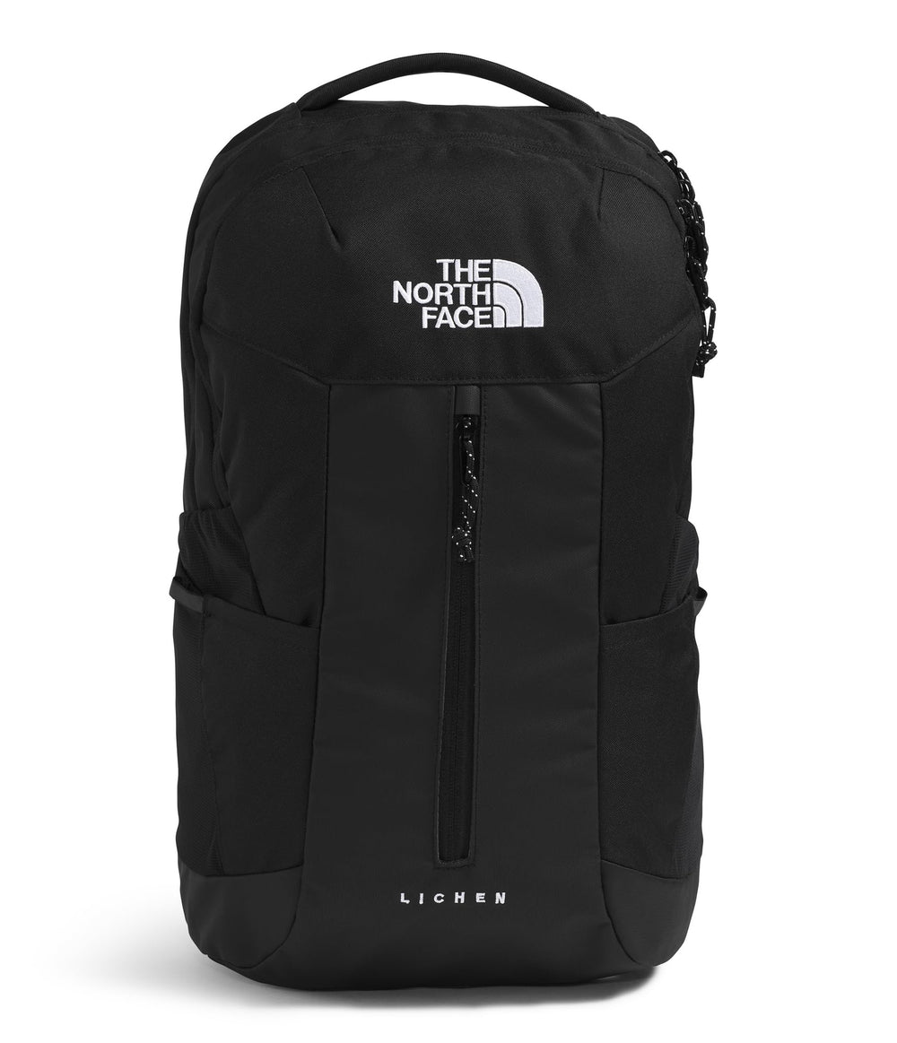 The North Face Lichen Daypack front view highlights organized pockets for daily commuting