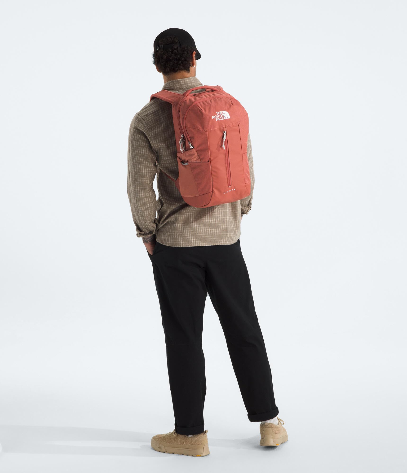 The North Face Lichen Daypack interior pockets organize valuables.