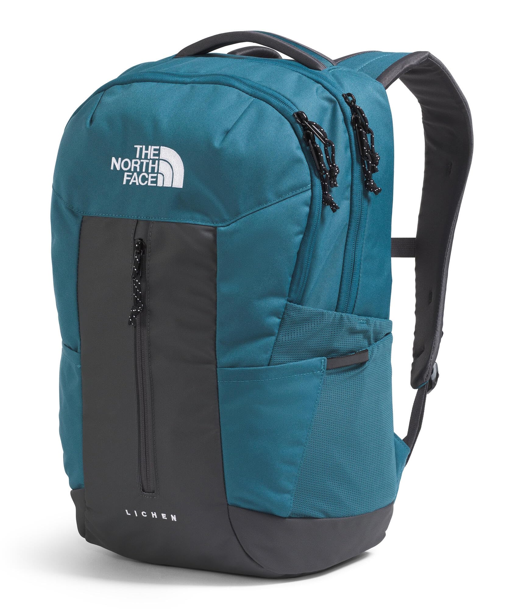 The North Face Lichen Daypack with 16-inch laptop sleeve protecting a device.