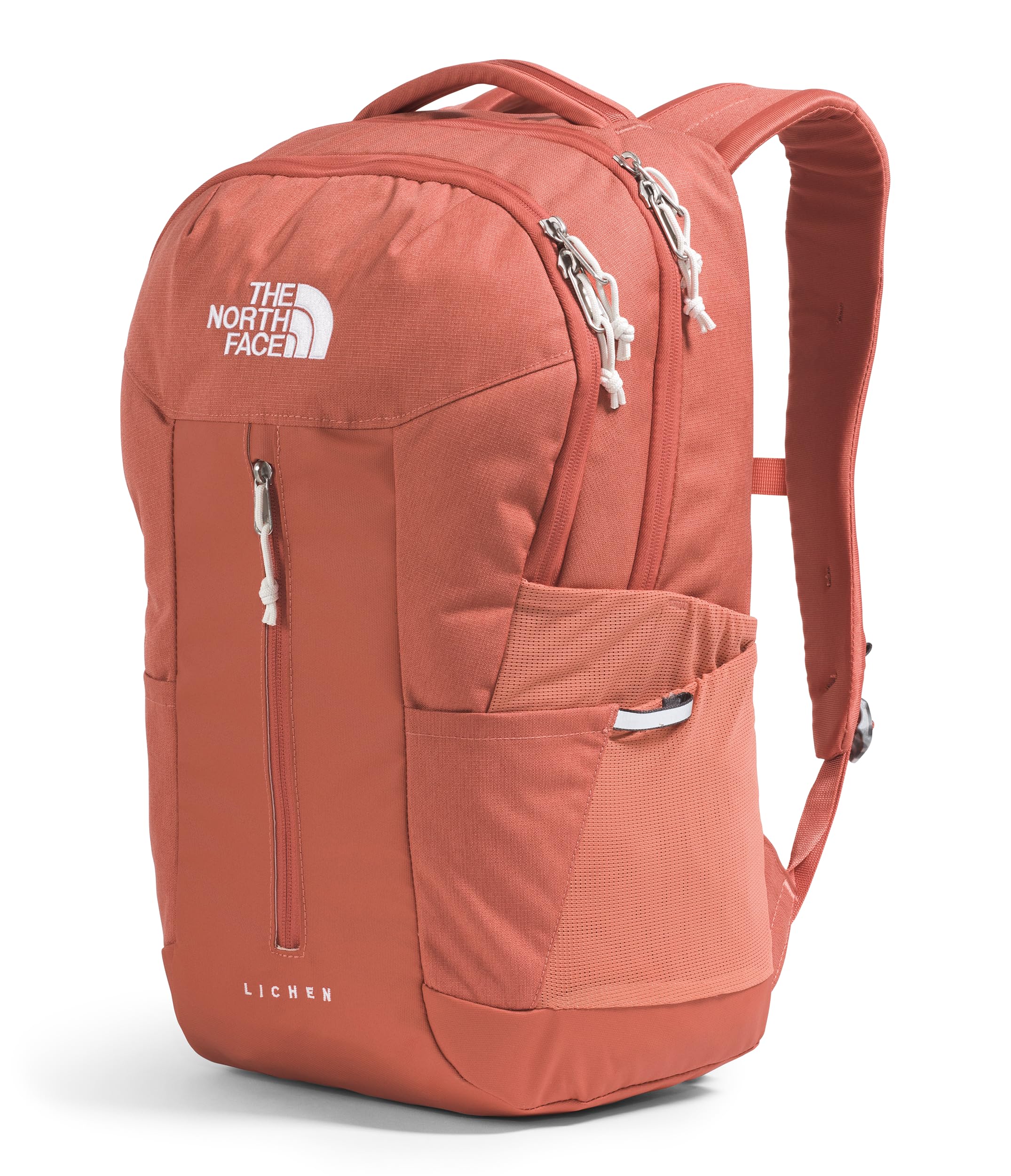 The North Face Lichen Daypack Mars Dust color suits urban and outdoors.