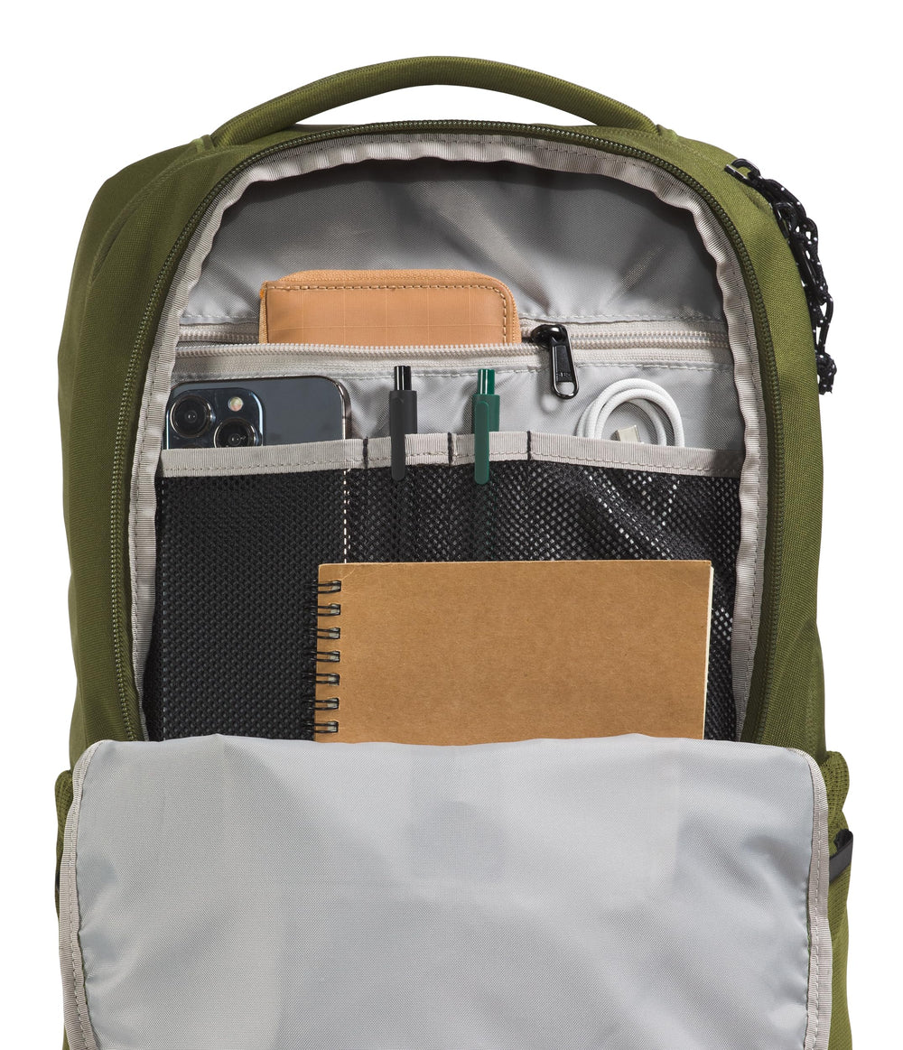 The North Face Lichen Daypack reflective details enhance visibility in low light.