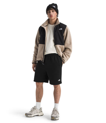 The North Face Evolution Simple Dome Short TNF Black waistband with drawcord close-up.