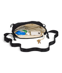 The North Face Never Stop Lumbar back panel view emphasizes comfortable women's fit.