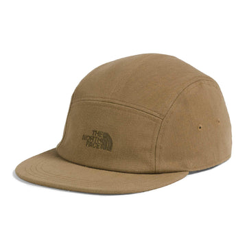 The North Face Norm Camp Hat cedar color with shallow fit for all-day sun protection.