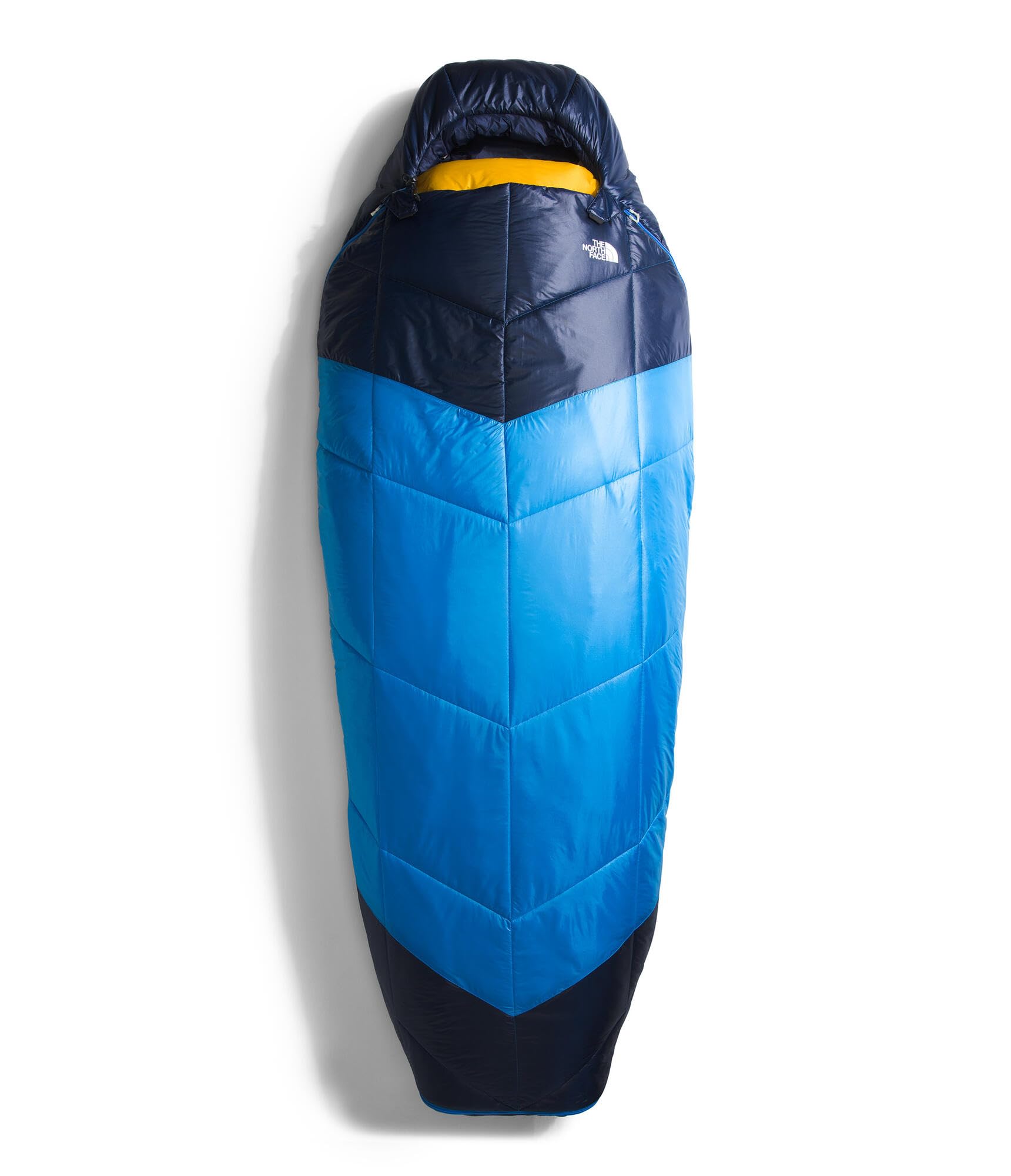 The North Face One Bag 5F-15C regular in a 3-in-1 setup for all-season warmth.