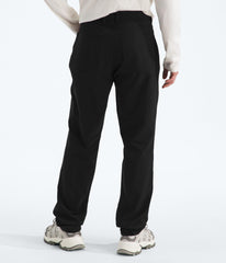 The North Face Paramount 5-pocket pants waistband and zip for secure fit.