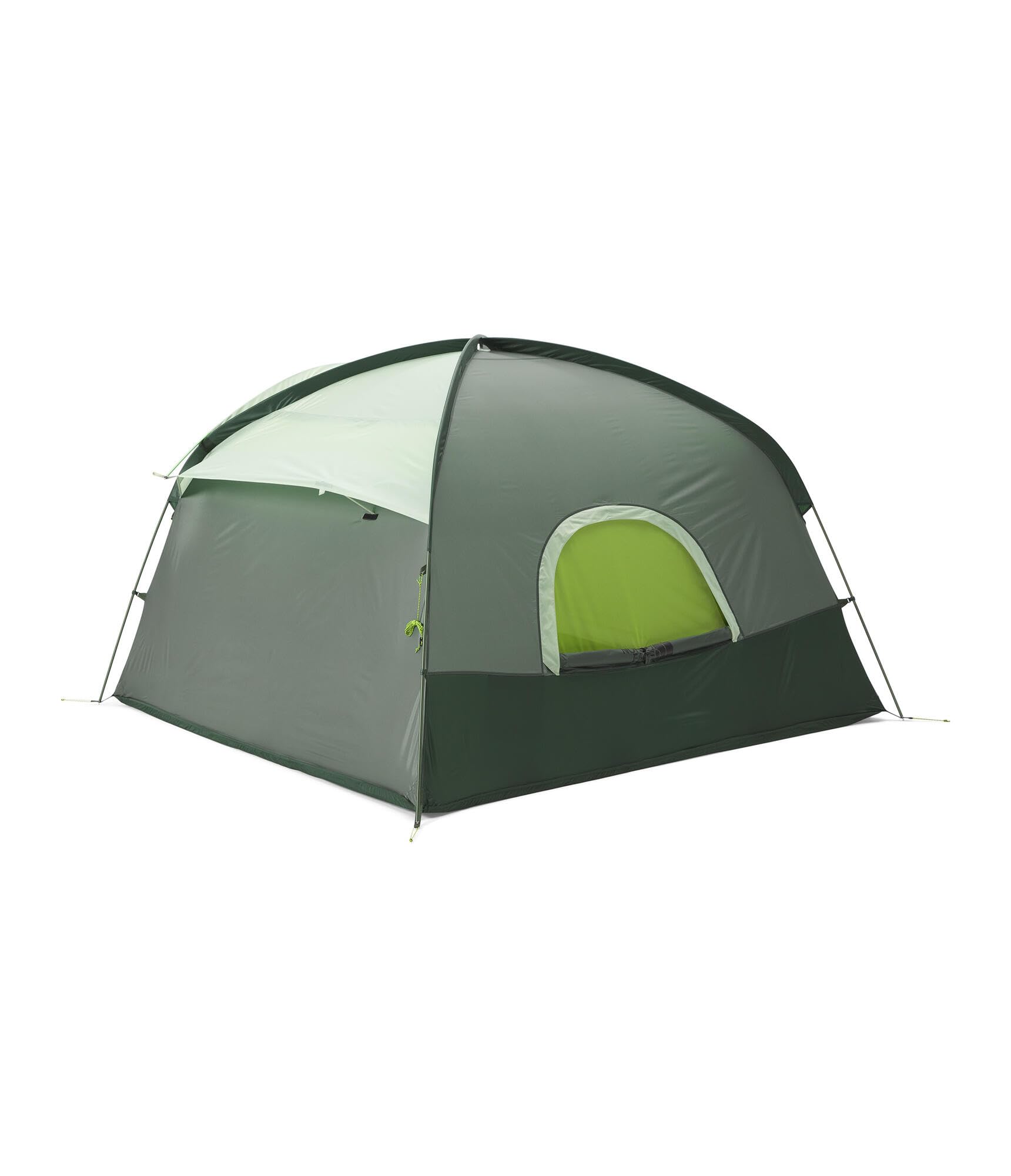 Sequoia 4's X-tent design enables quick setup and stability.