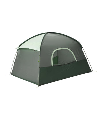 The North Face Sequoia 6 tent DWR finish resists moisture without excess weight.