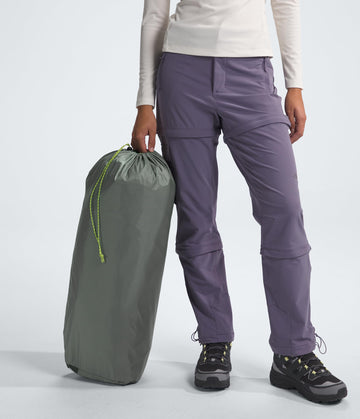The North Face Sequoia 6 tent floor space supports air mattresses and gear.