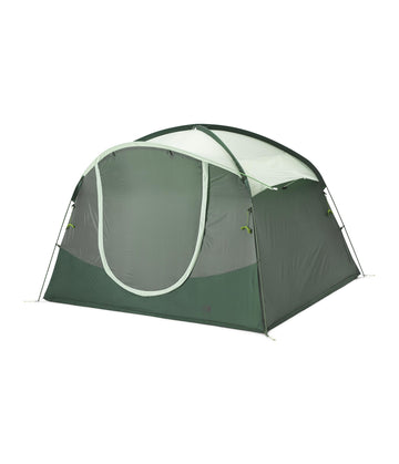 The North Face Sequoia 6 tent front entrance for quick access and group comfort.