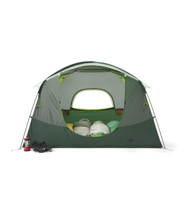 The North Face Sequoia 6 tent inner pockets keep essentials close.
