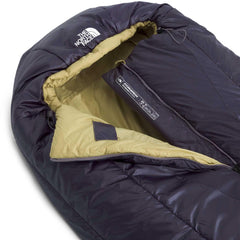 The North Face Stormbreak 20F stuffsack demonstrates compact packing and easy carry.