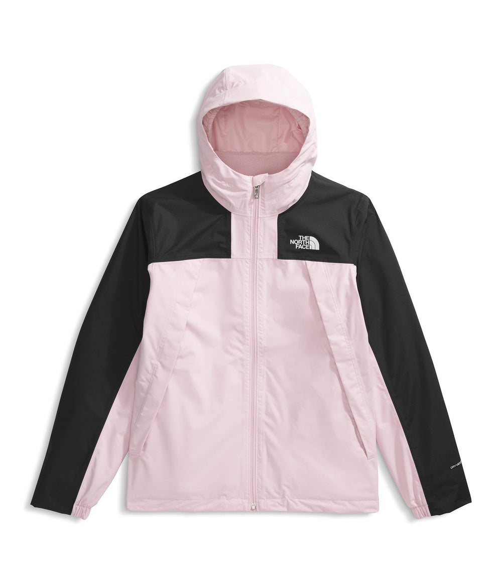 The North Face Teen Antora Triclimate zip-in fleece system enables adaptable layering.